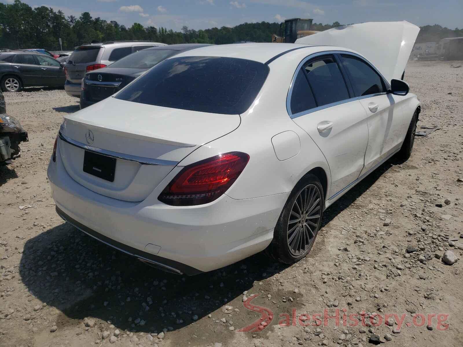 55SWF8DB0KU308064 2019 MERCEDES-BENZ C CLASS