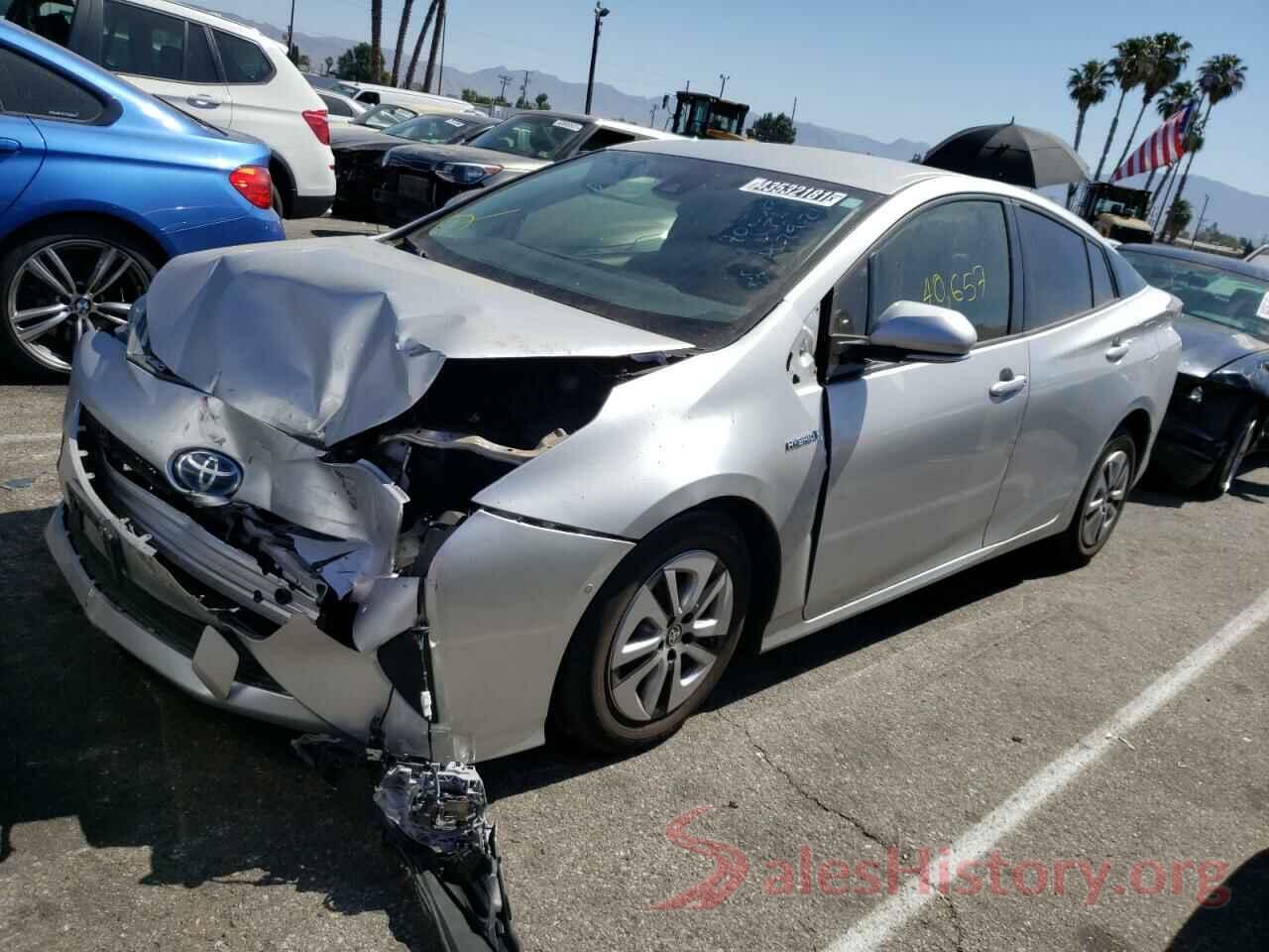 JTDKBRFU7H3571576 2017 TOYOTA PRIUS