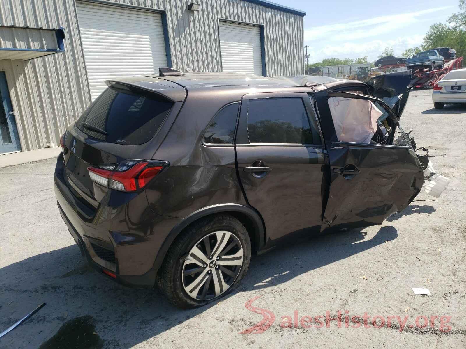 JA4AR3AUXLU030983 2020 MITSUBISHI OUTLANDER