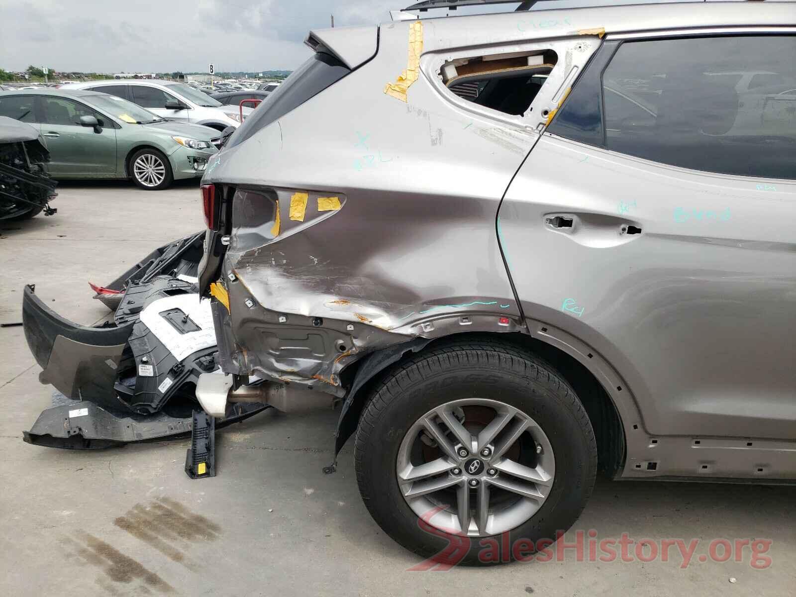 5NMZU3LB8JH101735 2018 HYUNDAI SANTA FE