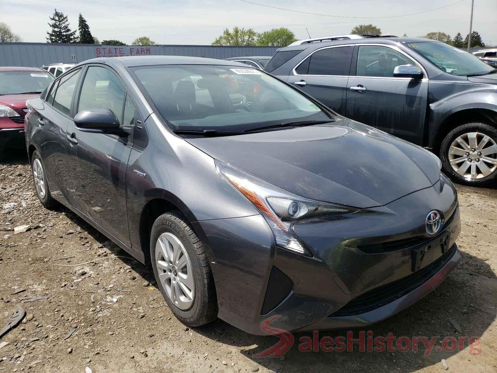 JTDKBRFU3G3021791 2016 TOYOTA PRIUS