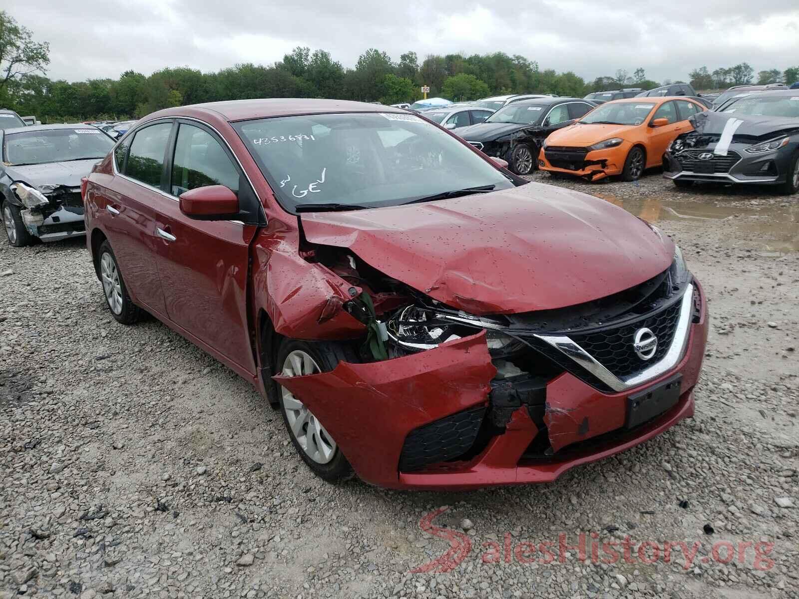 3N1AB7AP6GY278455 2016 NISSAN SENTRA