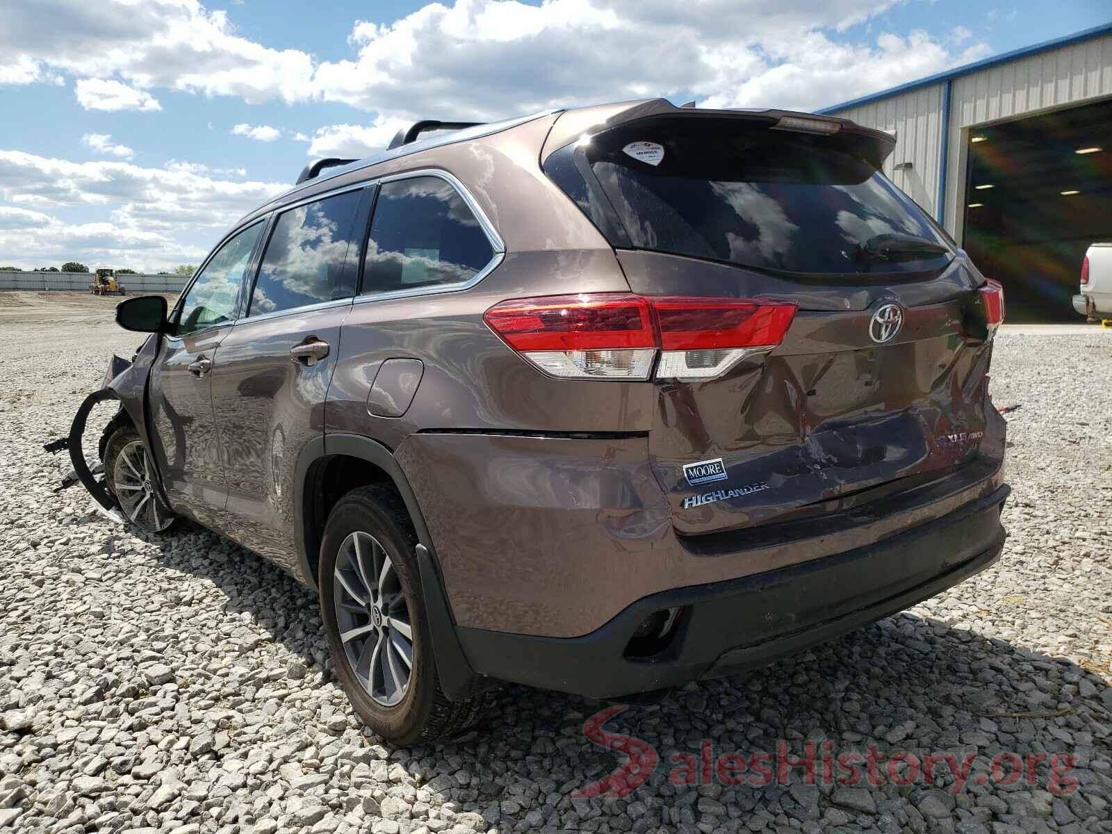 5TDJZRFH4JS853589 2018 TOYOTA HIGHLANDER