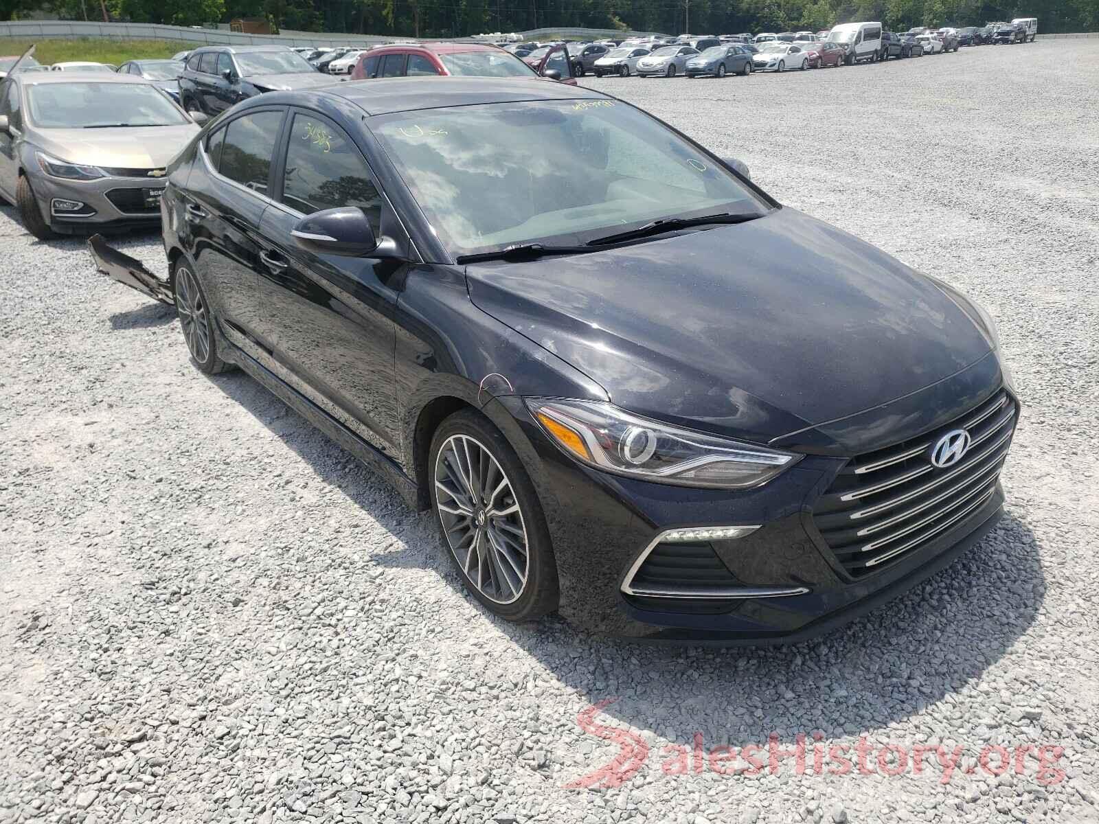 KMHD04LB9JU509905 2018 HYUNDAI ELANTRA