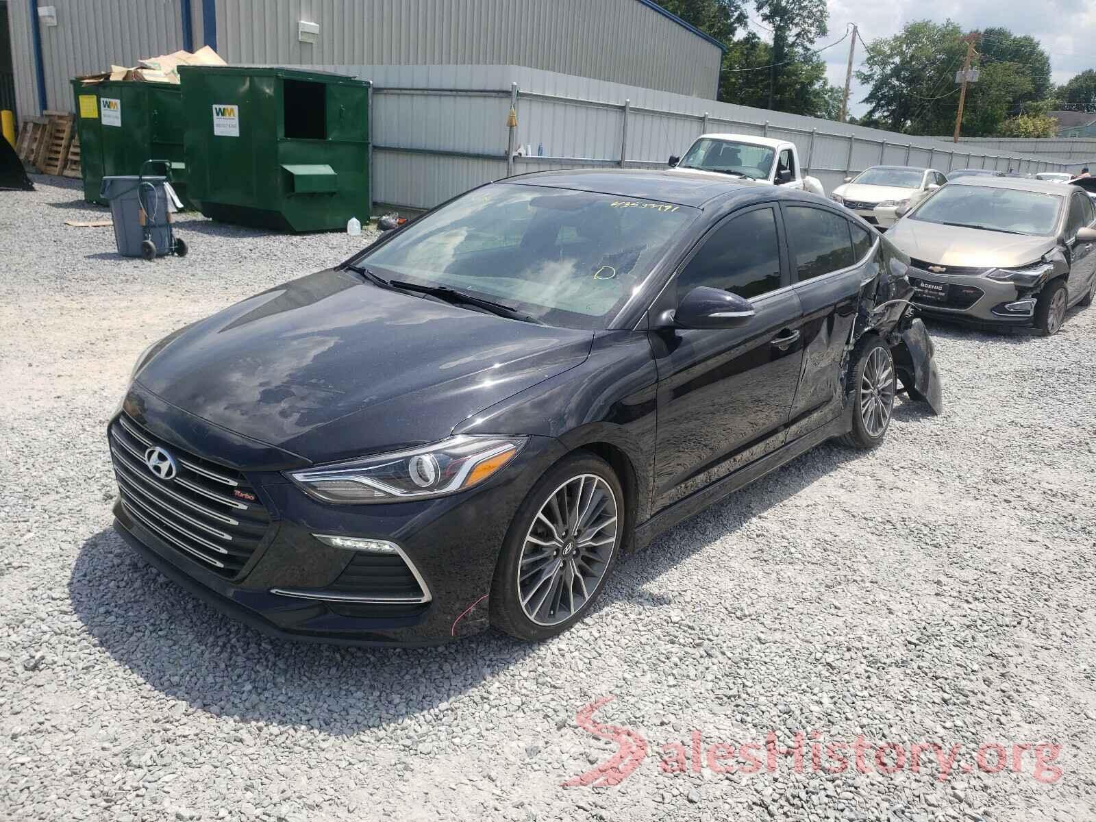 KMHD04LB9JU509905 2018 HYUNDAI ELANTRA