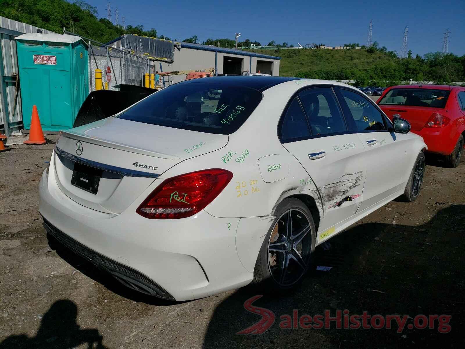 55SWF4KB7HU183939 2017 MERCEDES-BENZ C CLASS