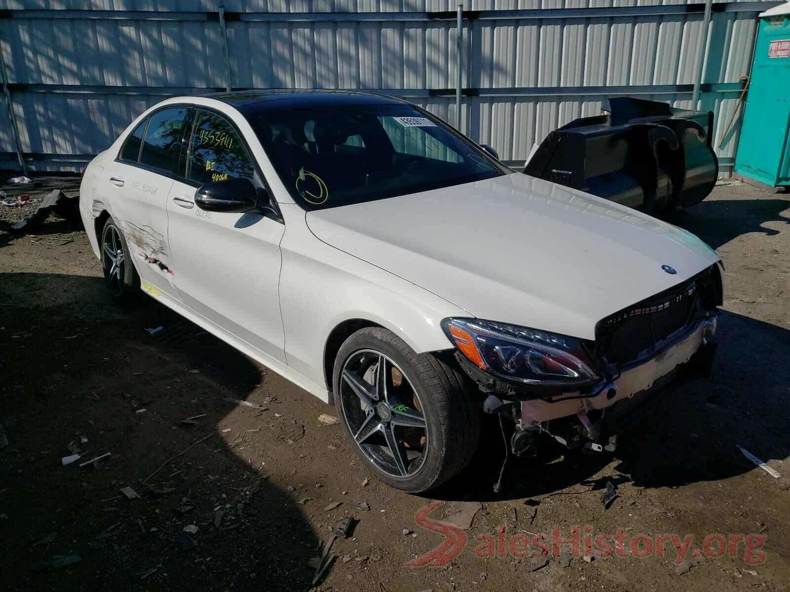 55SWF4KB7HU183939 2017 MERCEDES-BENZ C CLASS