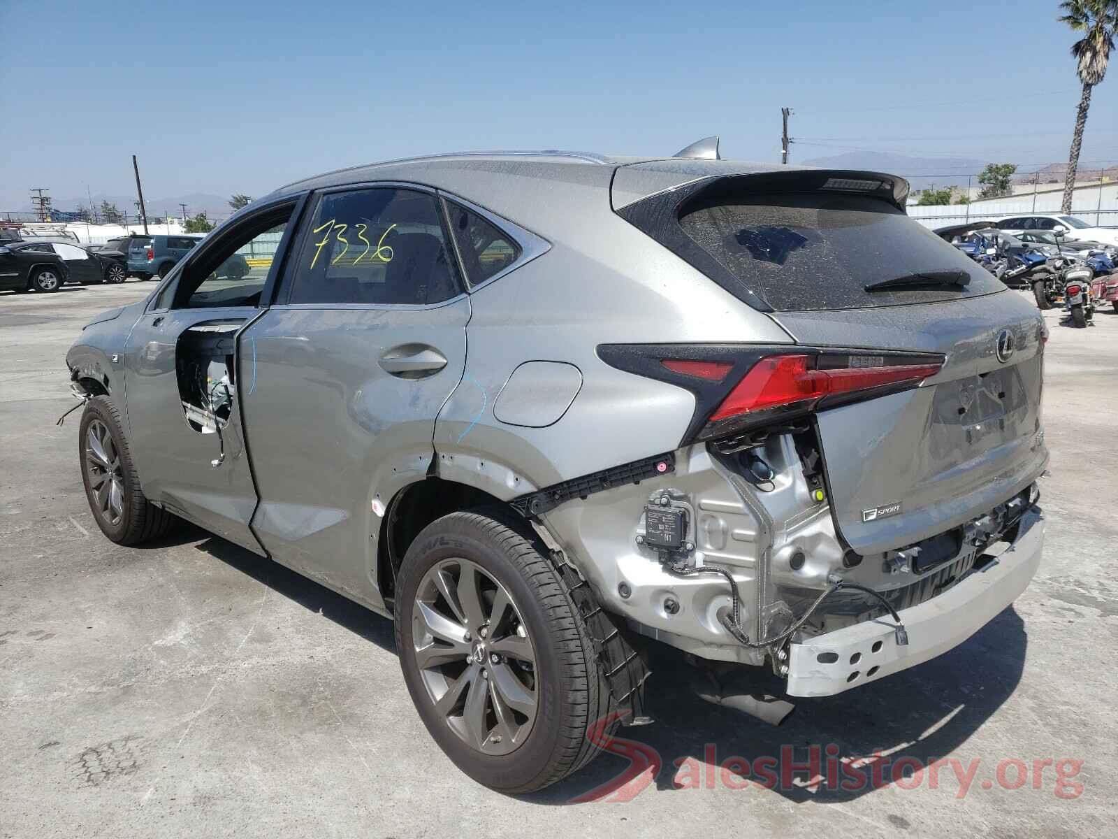 JTJSARBZ2L2177483 2020 LEXUS NX