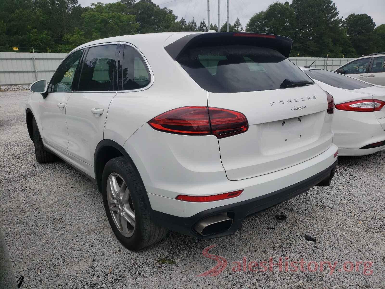 WP1AA2A21GKA09087 2016 PORSCHE CAYENNE