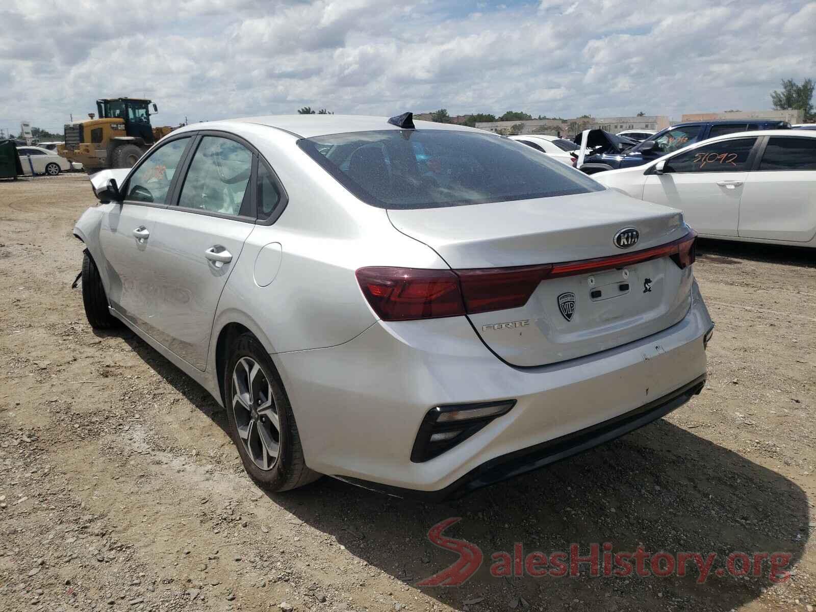 3KPF24AD9KE105787 2019 KIA FORTE