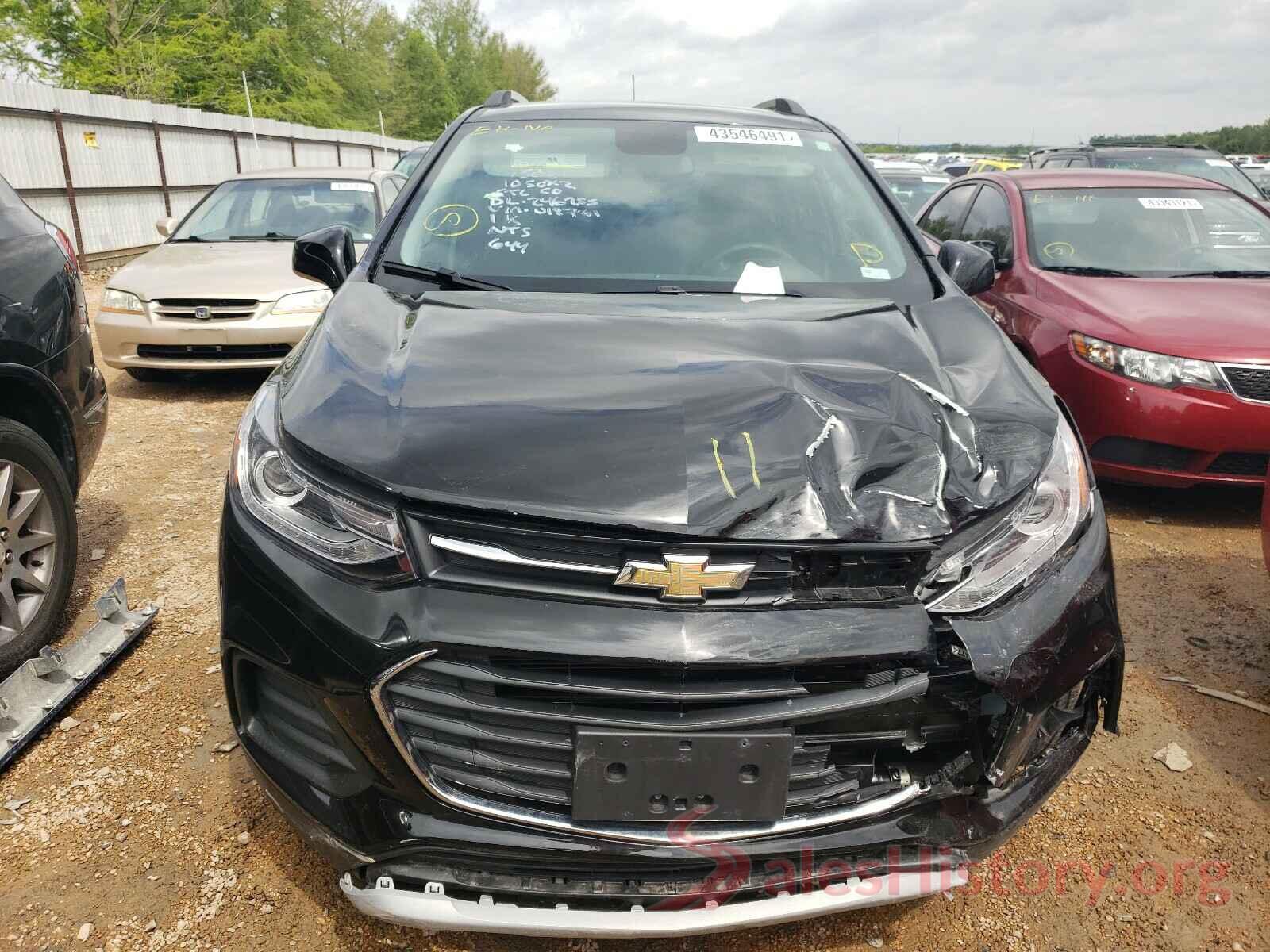 KL7CJLSB4LB018761 2020 CHEVROLET TRAX