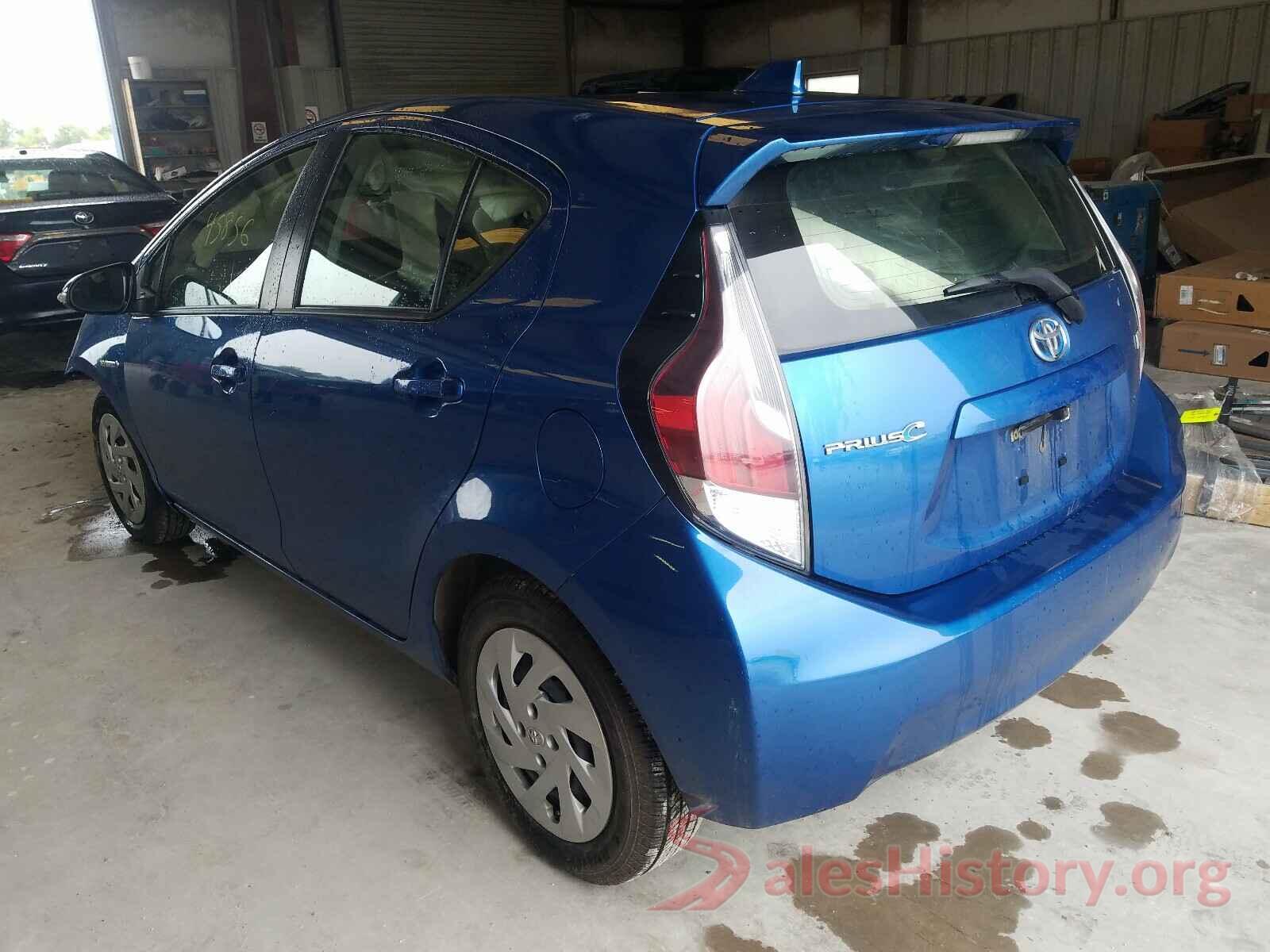 JTDKDTB37G1132103 2016 TOYOTA PRIUS