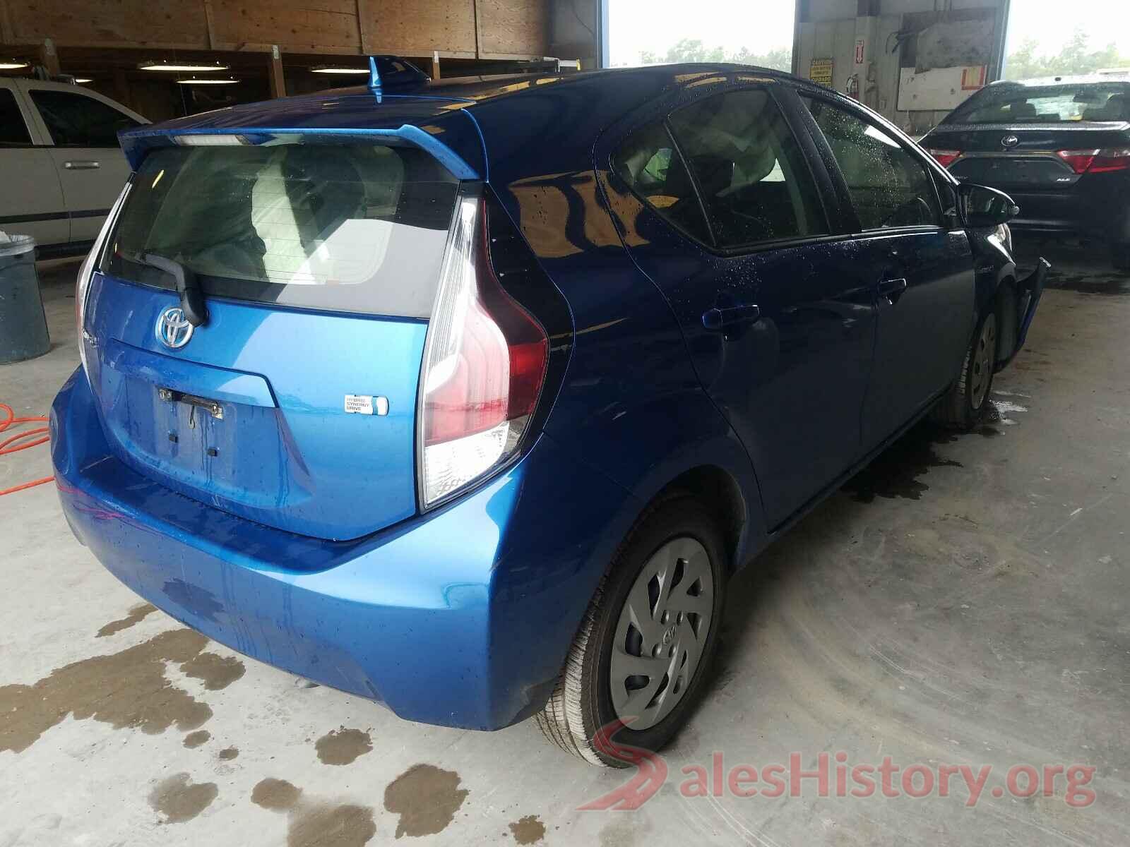 JTDKDTB37G1132103 2016 TOYOTA PRIUS