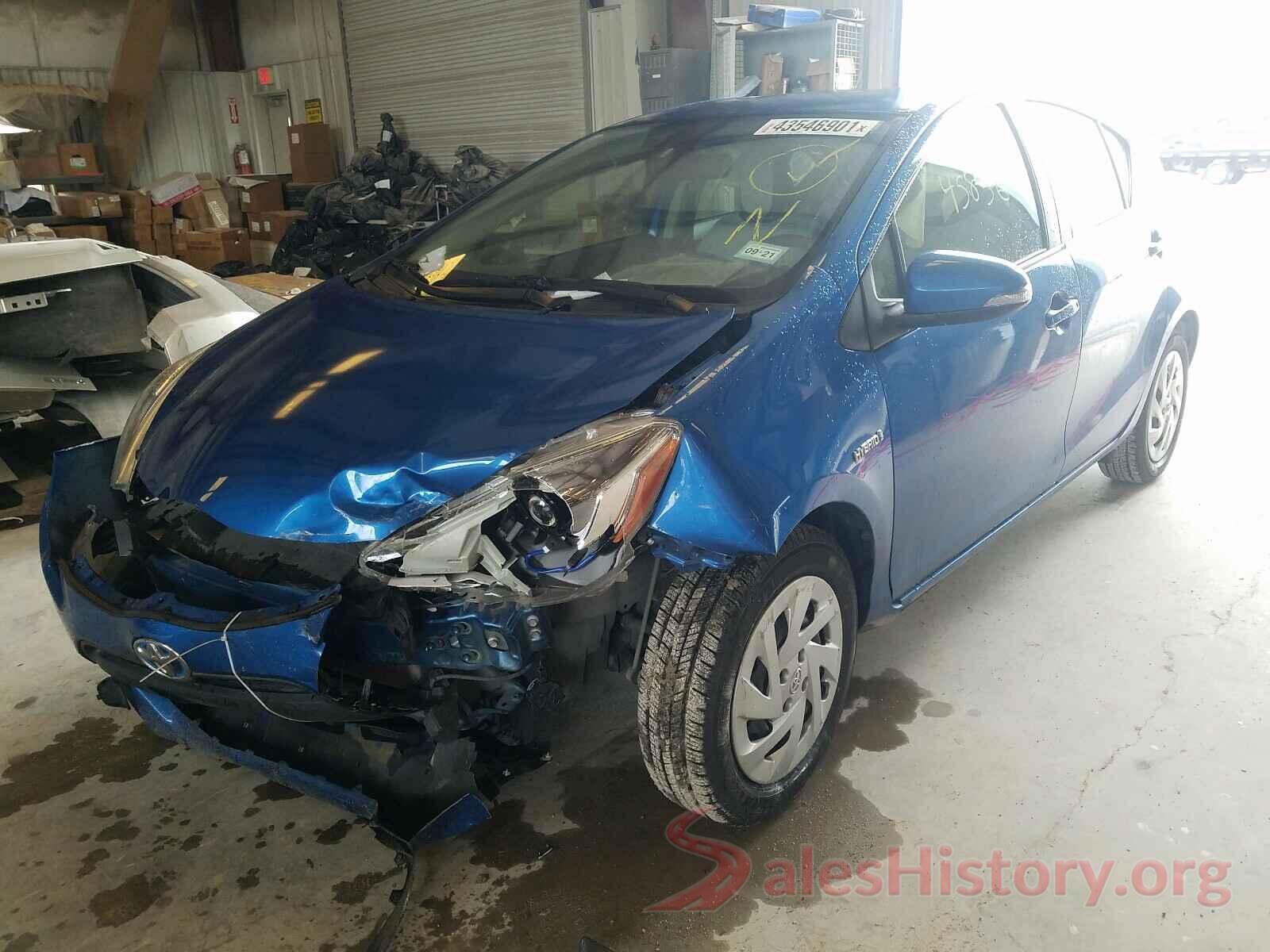 JTDKDTB37G1132103 2016 TOYOTA PRIUS