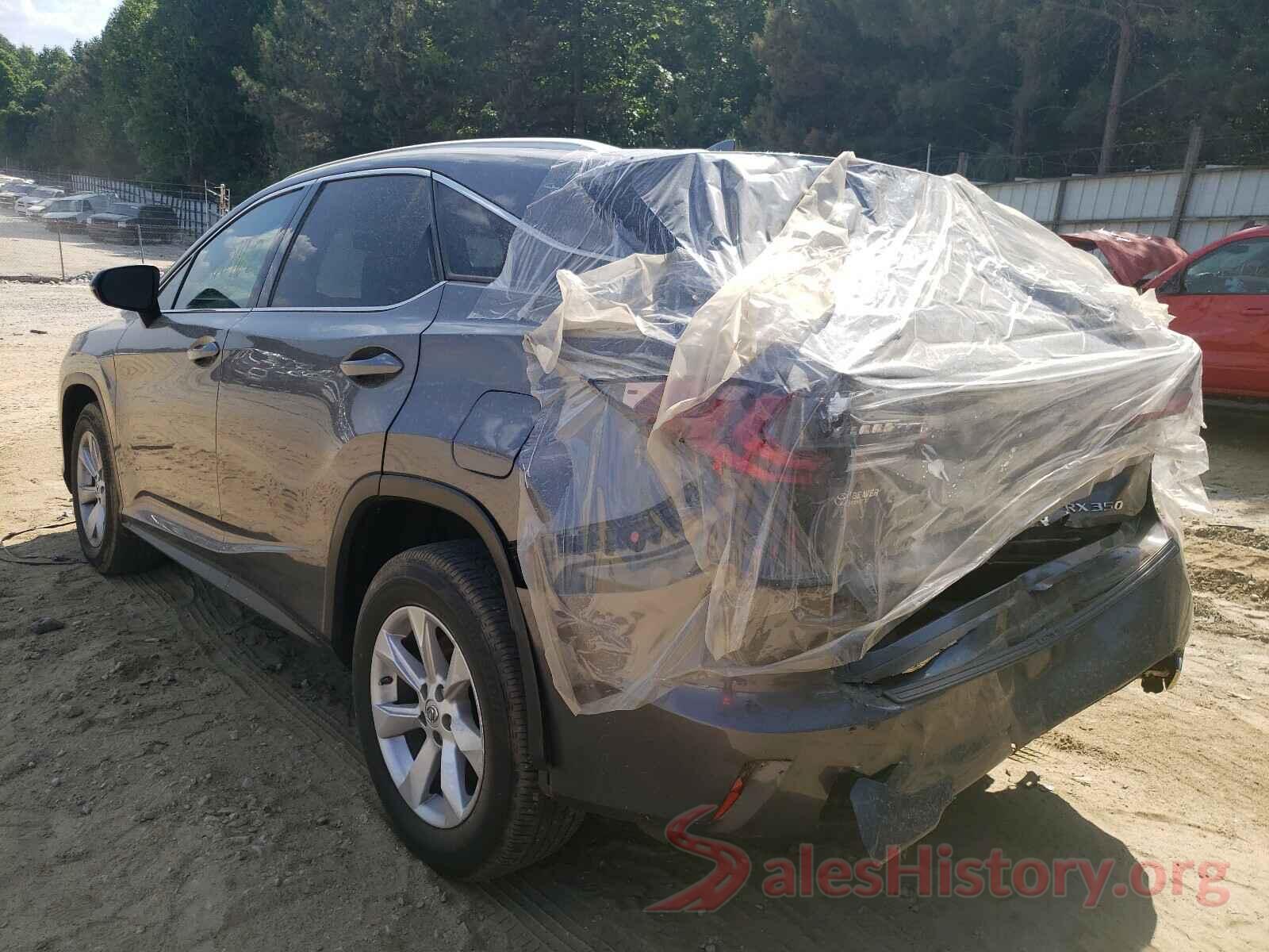 2T2BZMCA3GC009149 2016 LEXUS RX350