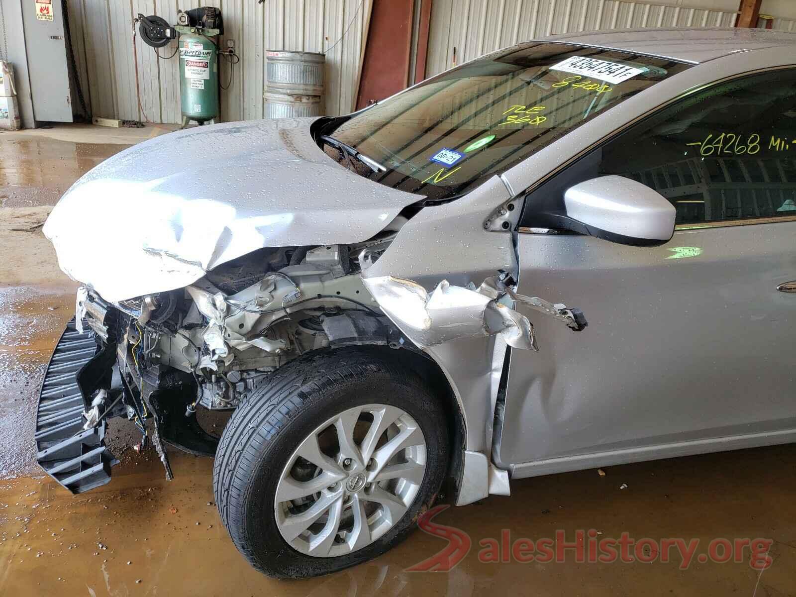 3N1AB7AP0KY238400 2019 NISSAN SENTRA