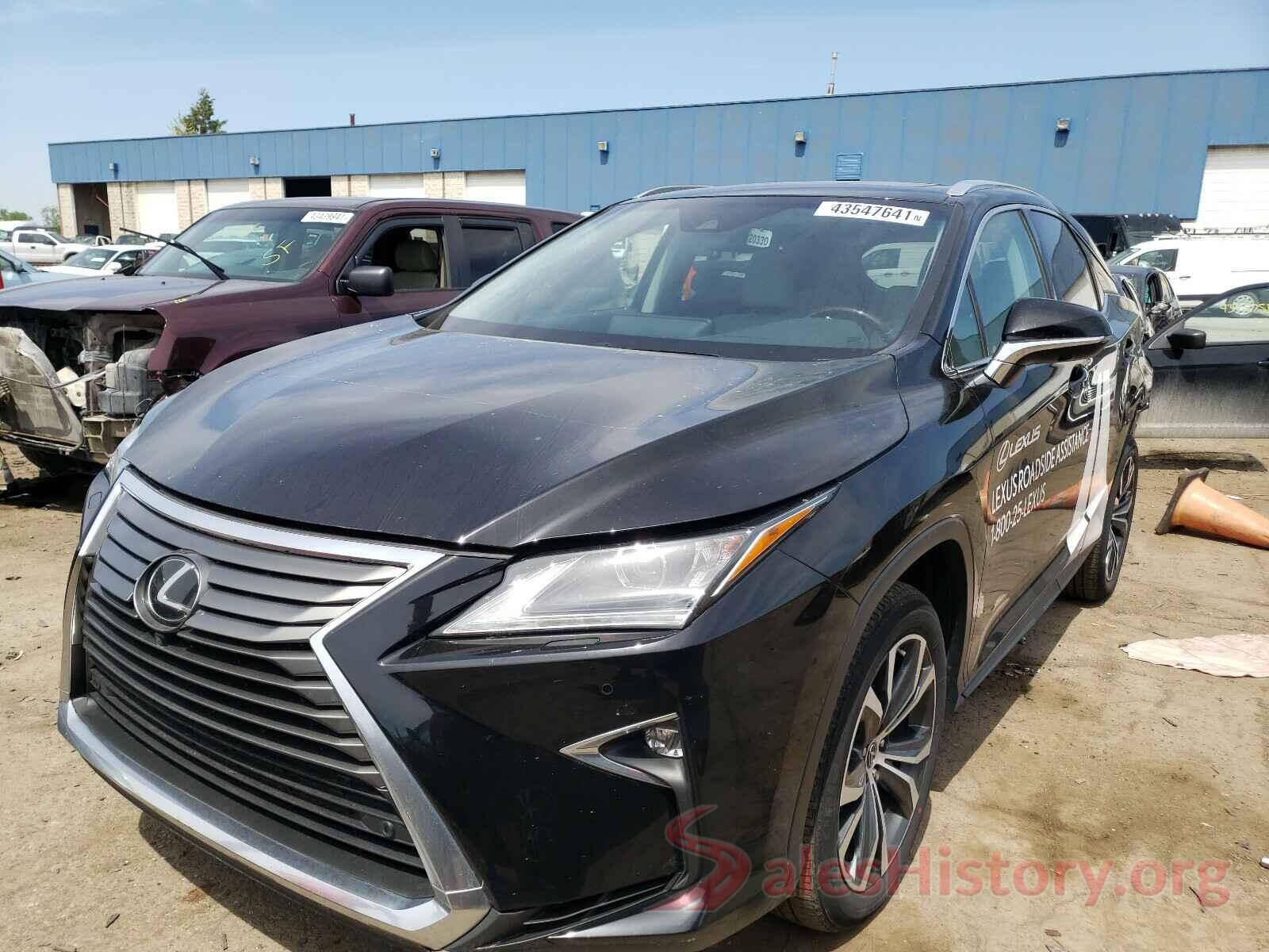 2T2BZMCA0KC180580 2019 LEXUS RX350