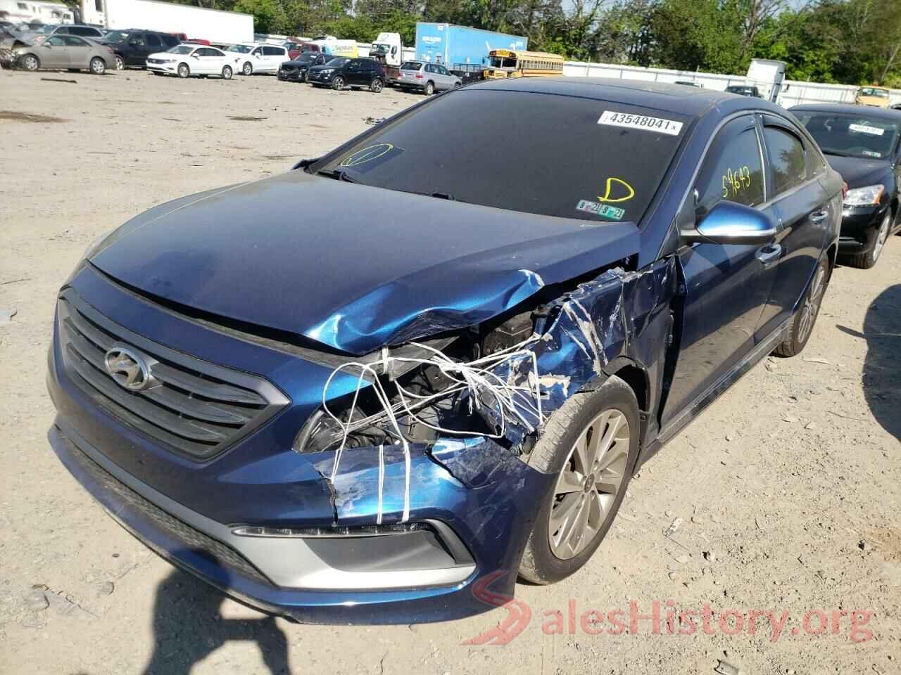 5NPE34AF4HH565521 2017 HYUNDAI SONATA