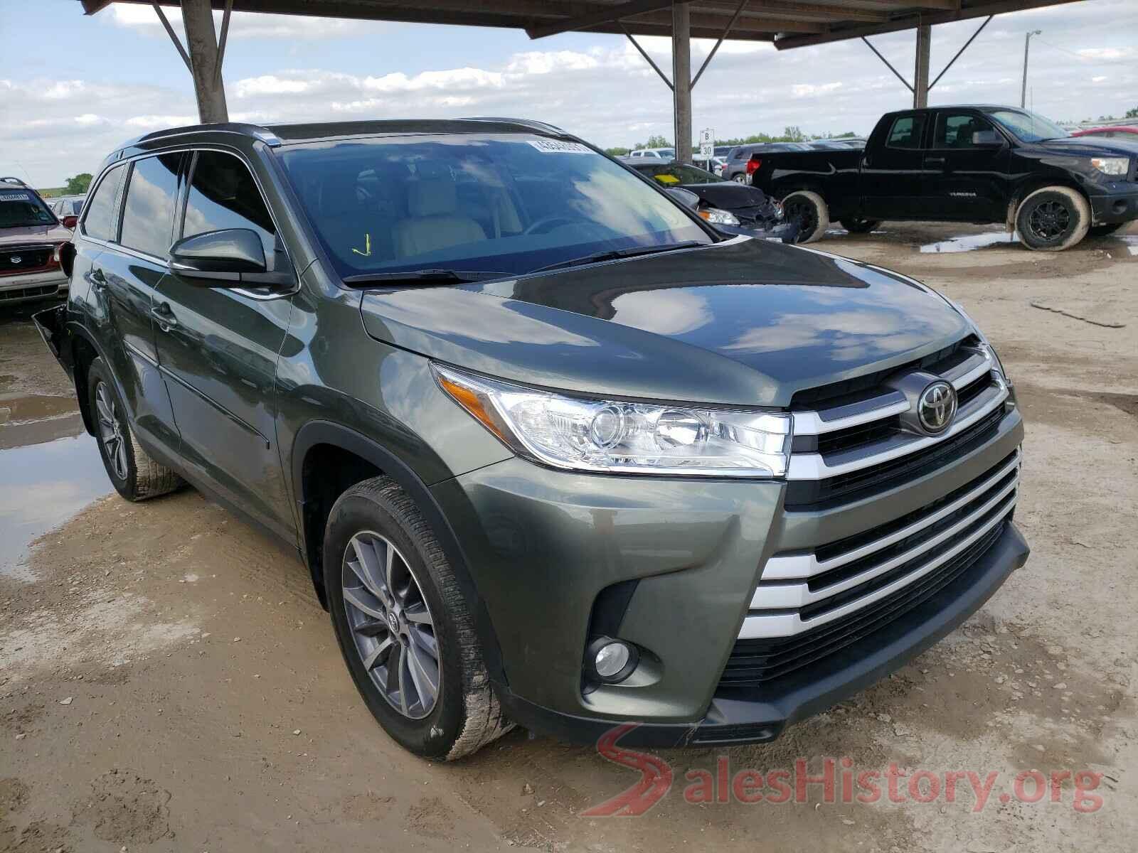 5TDJZRFH3KS926842 2019 TOYOTA HIGHLANDER