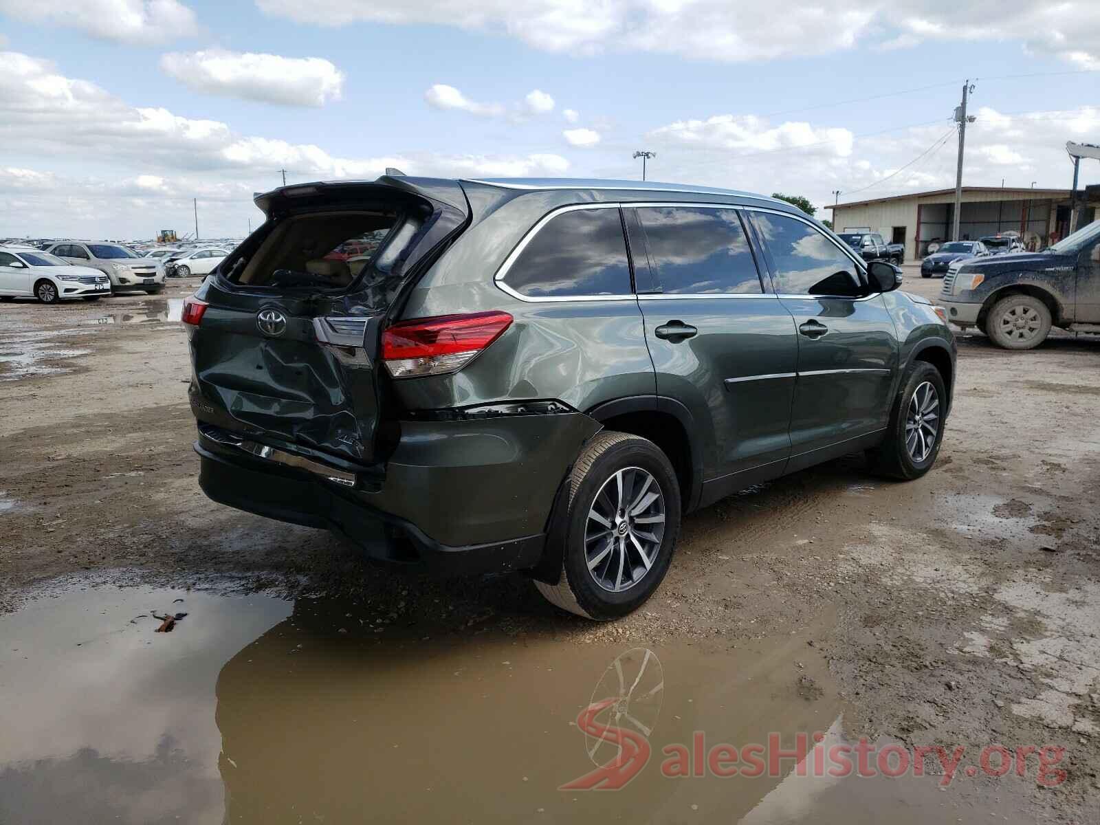 5TDJZRFH3KS926842 2019 TOYOTA HIGHLANDER