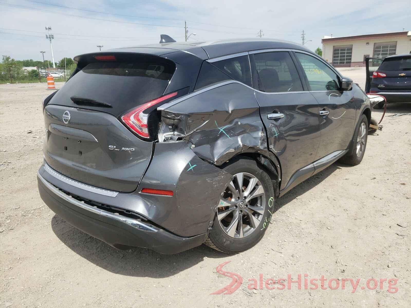 5N1AZ2MH9HN143724 2017 NISSAN MURANO