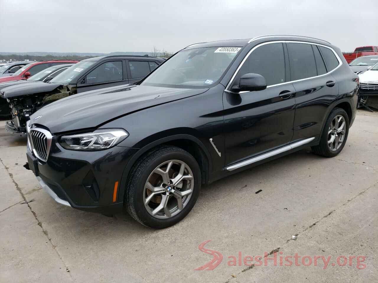 5UX53DP0XN9M41629 2022 BMW X3