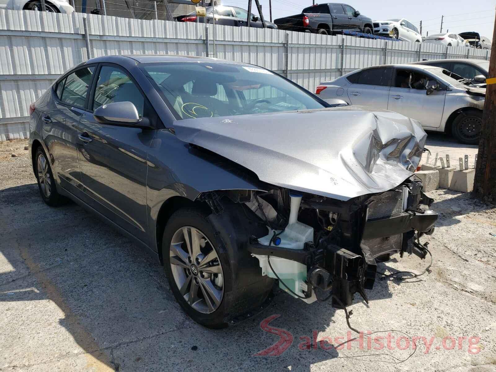 5NPD84LF7JH282742 2018 HYUNDAI ELANTRA