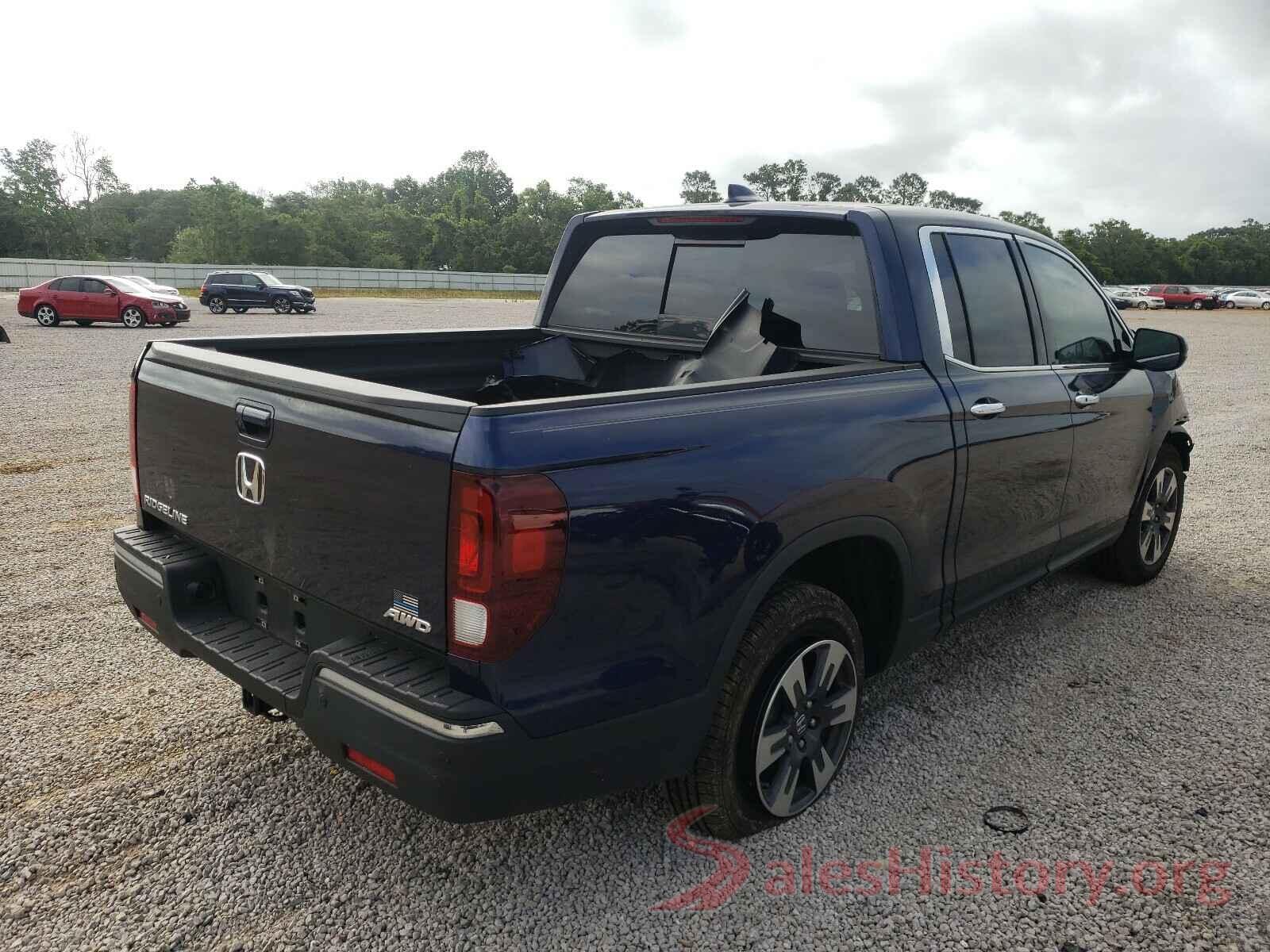 5FPYK3F72KB024136 2019 HONDA RIDGELINE