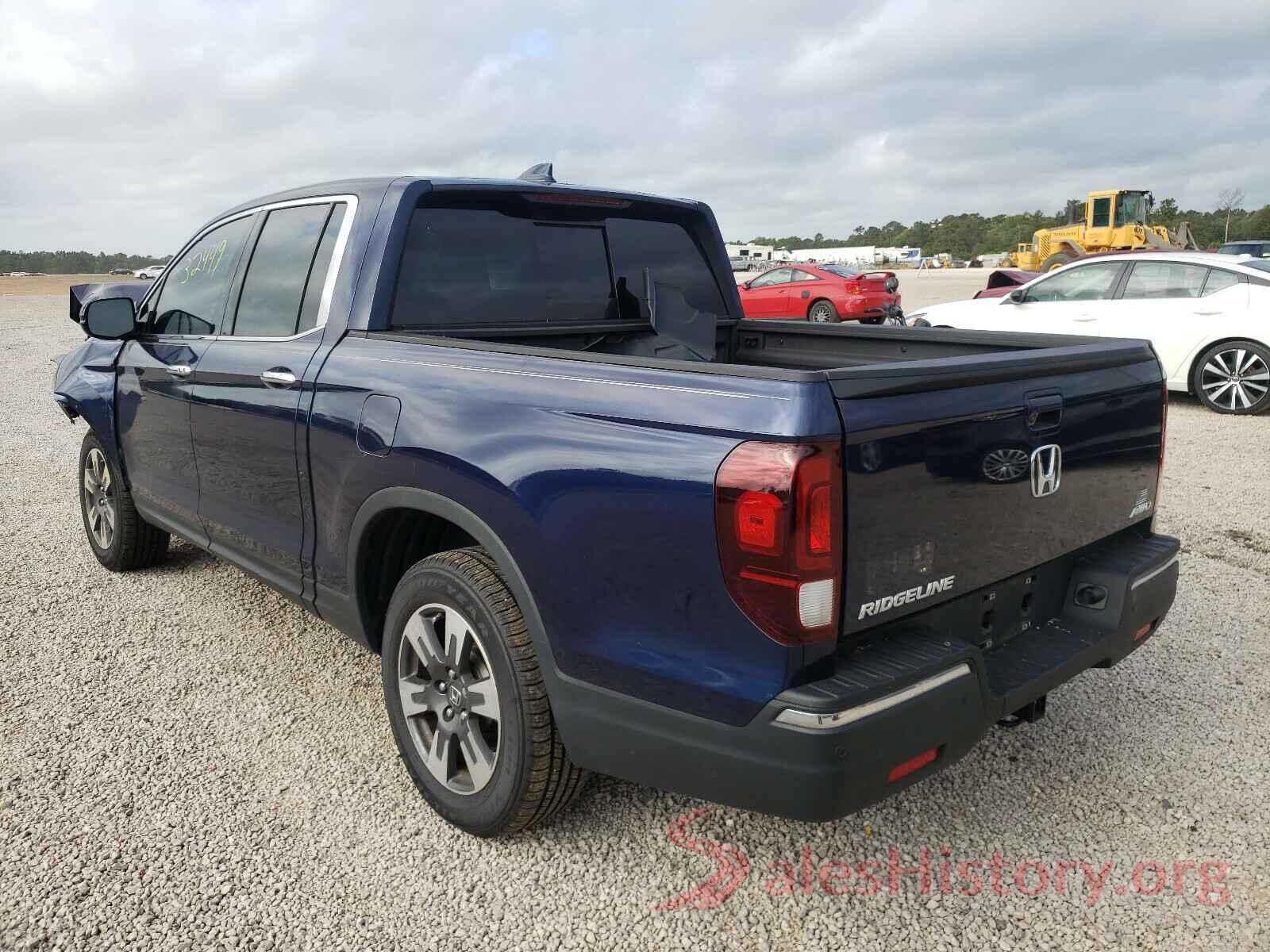 5FPYK3F72KB024136 2019 HONDA RIDGELINE