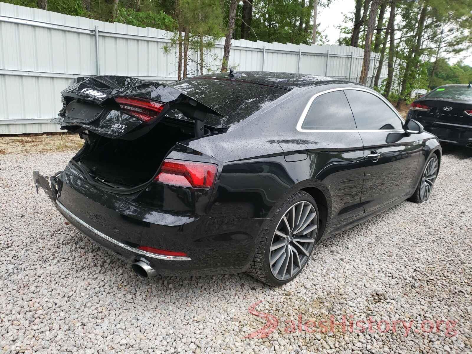 WAUPNAF50JA020458 2018 AUDI A5