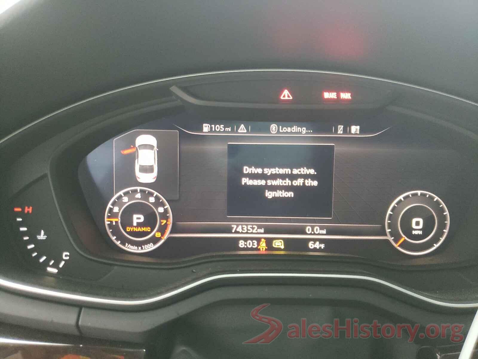 WAUPNAF50JA020458 2018 AUDI A5