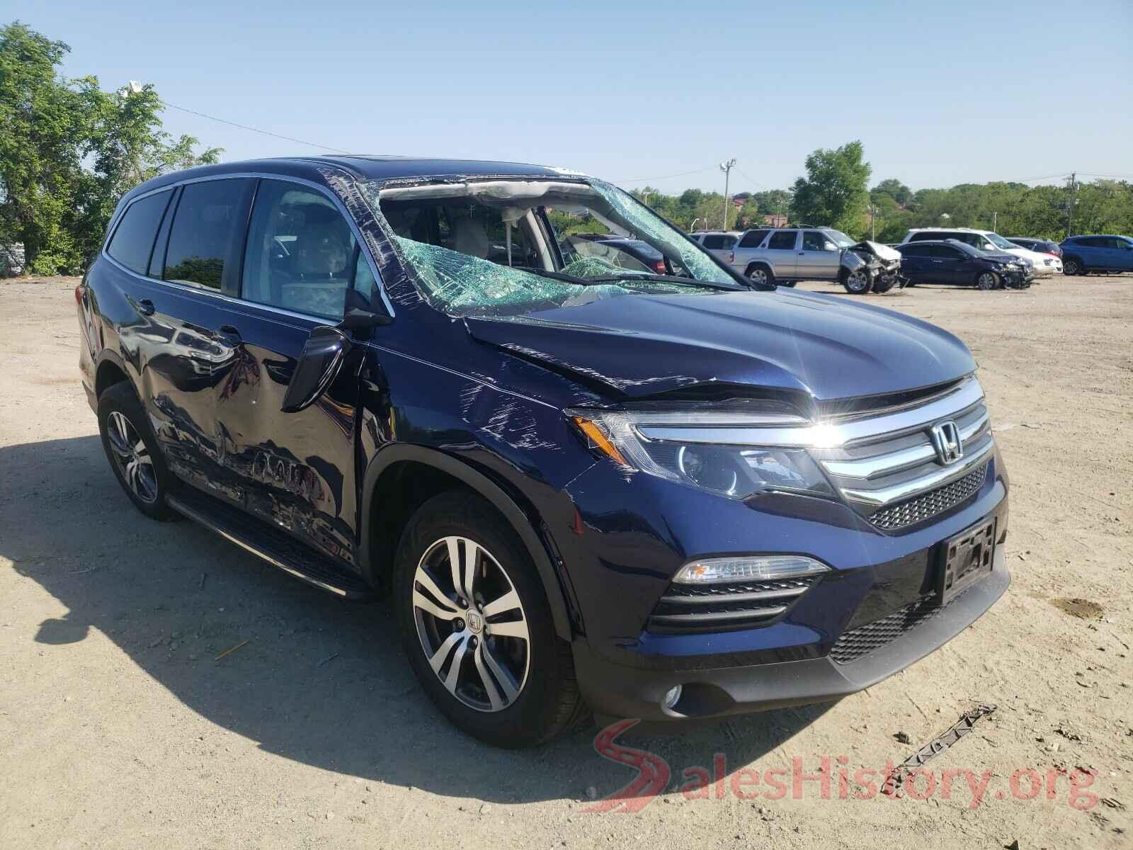 5FNYF6H31HB019401 2017 HONDA PILOT