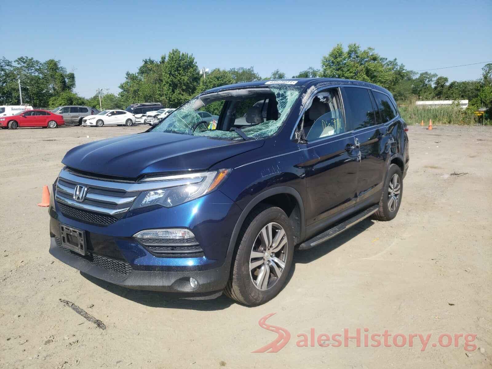 5FNYF6H31HB019401 2017 HONDA PILOT