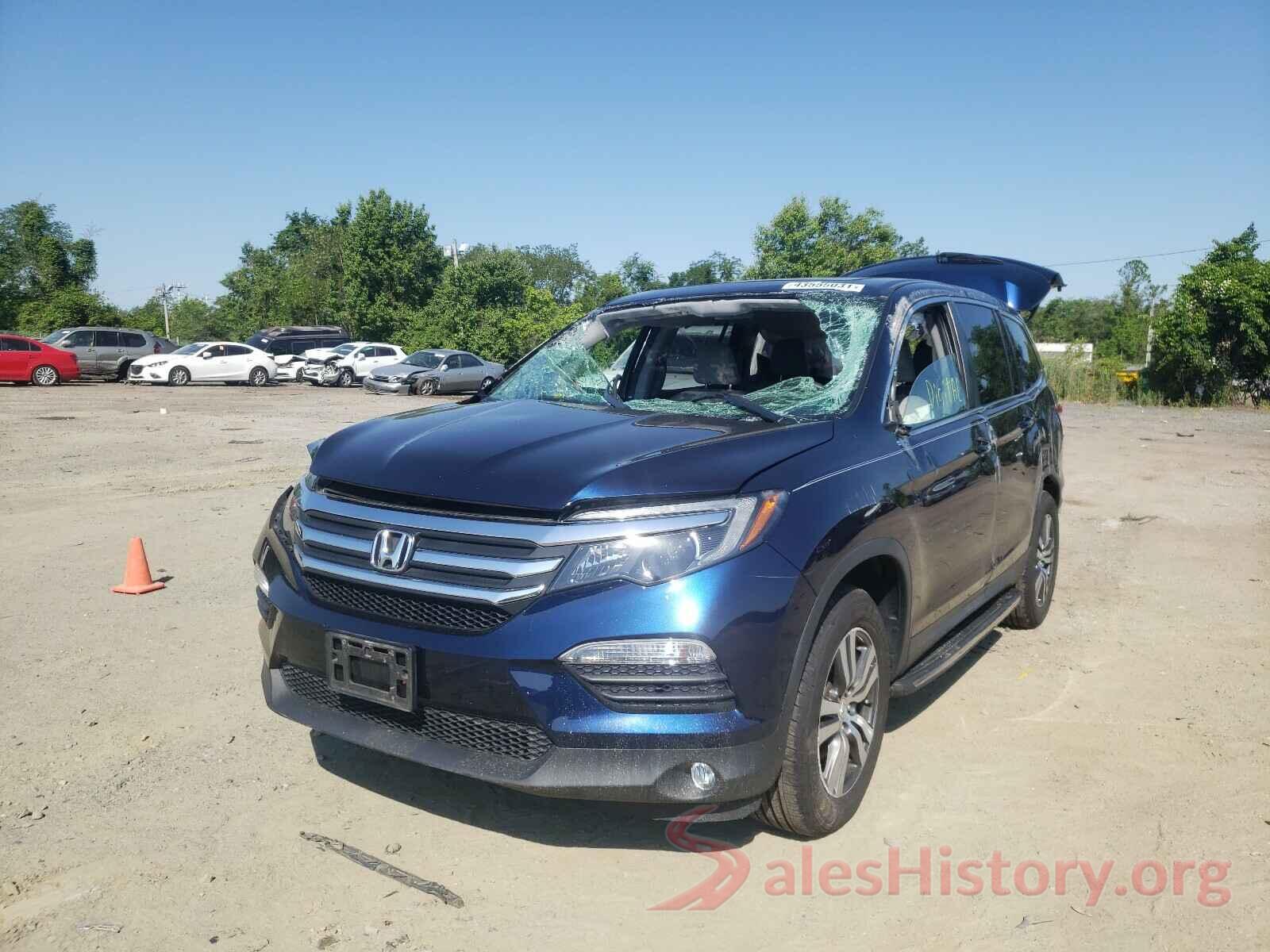 5FNYF6H31HB019401 2017 HONDA PILOT