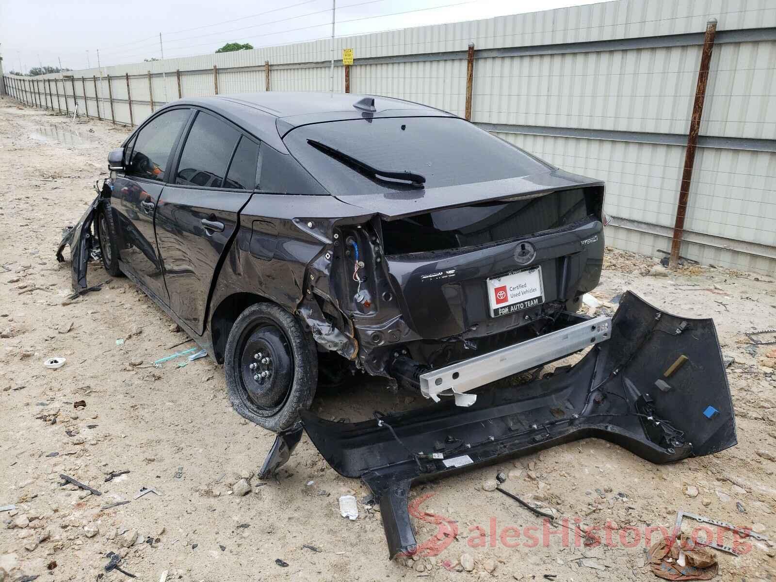 JTDKARFU4J3552945 2018 TOYOTA PRIUS