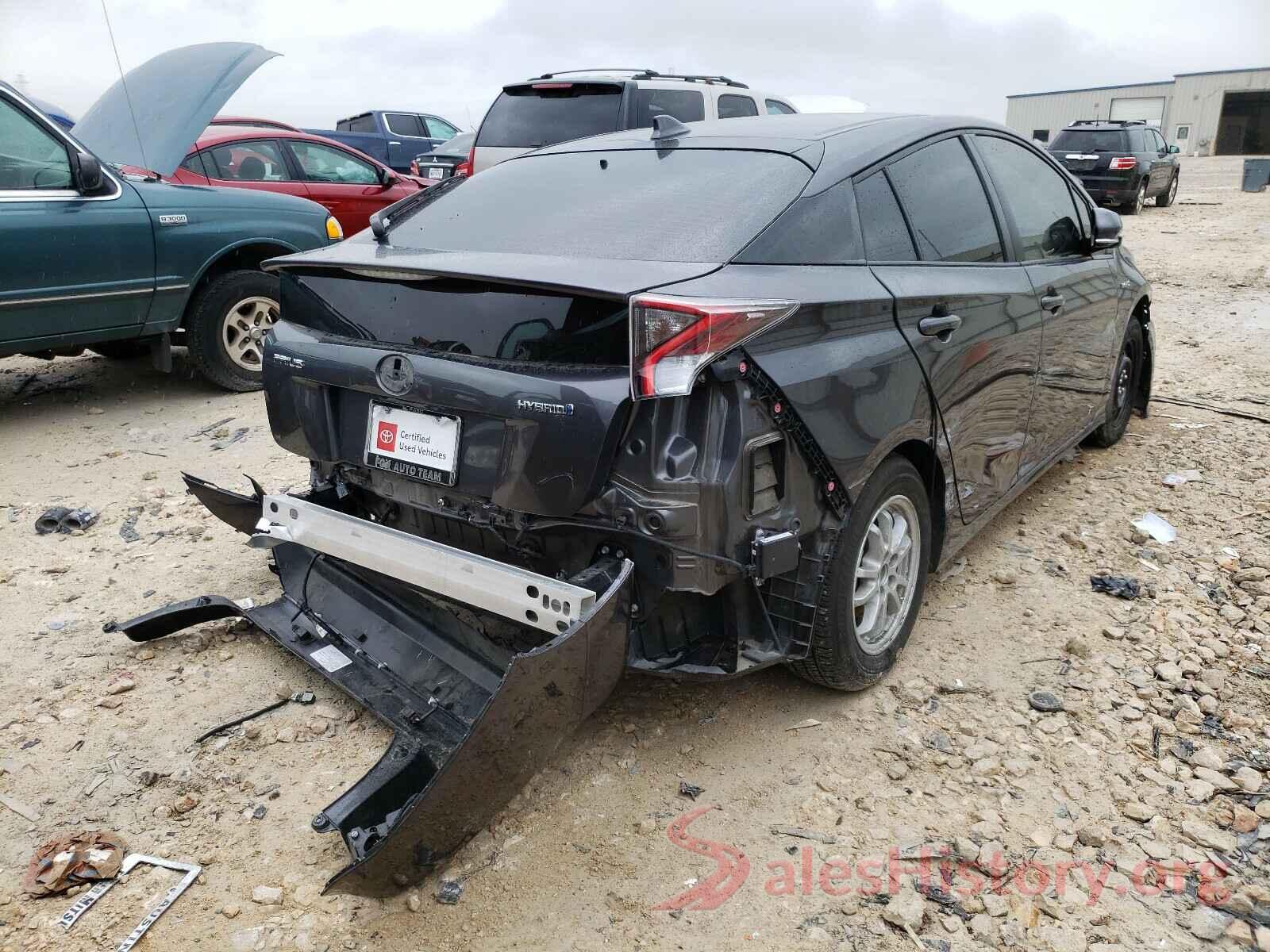 JTDKARFU4J3552945 2018 TOYOTA PRIUS