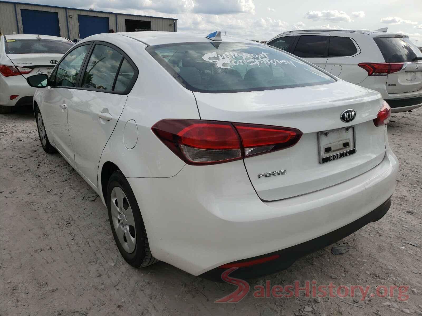 3KPFL4A71JE190579 2018 KIA FORTE