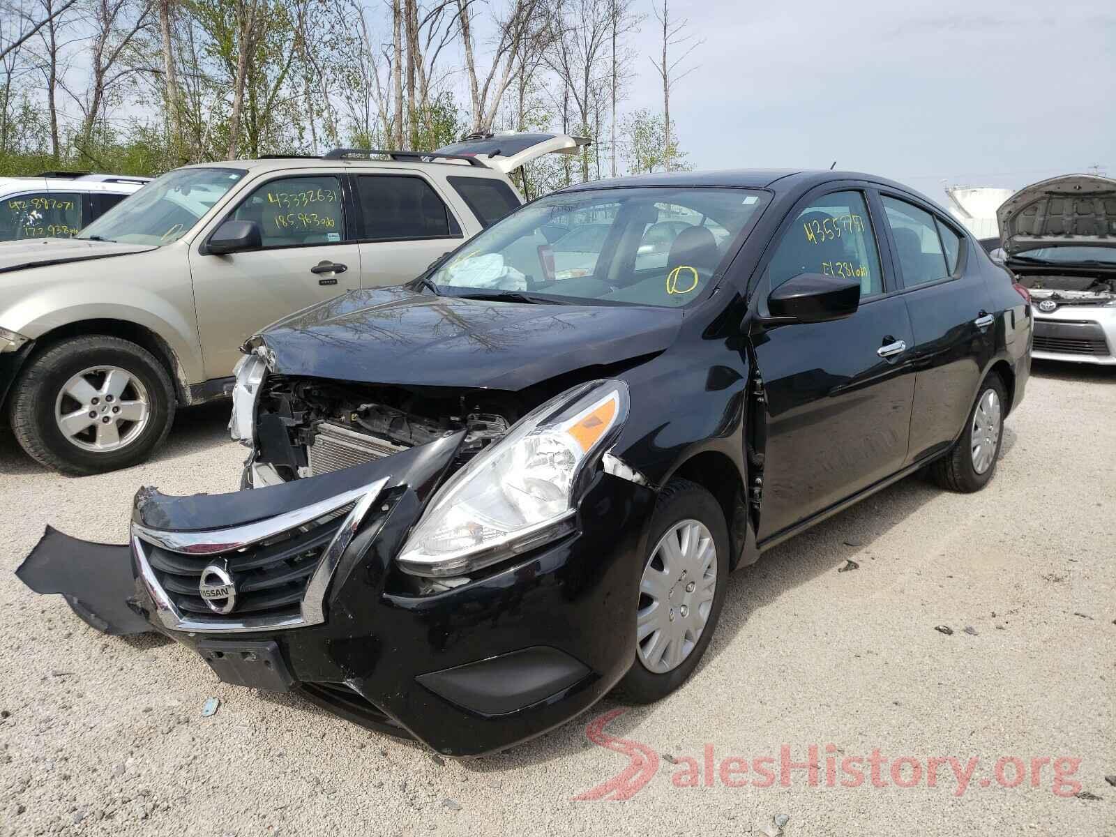 3N1CN7AP1KL819840 2019 NISSAN VERSA