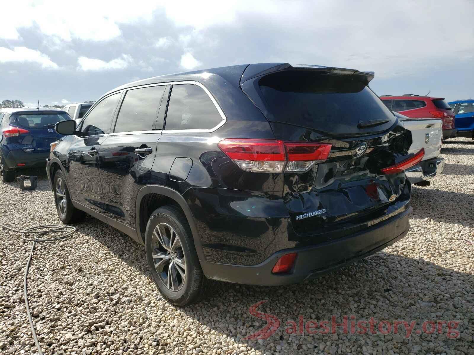 5TDZZRFH3KS292435 2019 TOYOTA HIGHLANDER