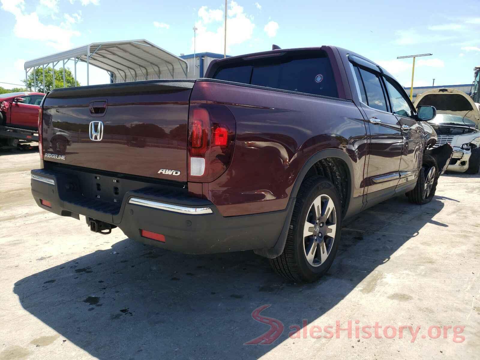 5FPYK3F70KB023082 2019 HONDA RIDGELINE