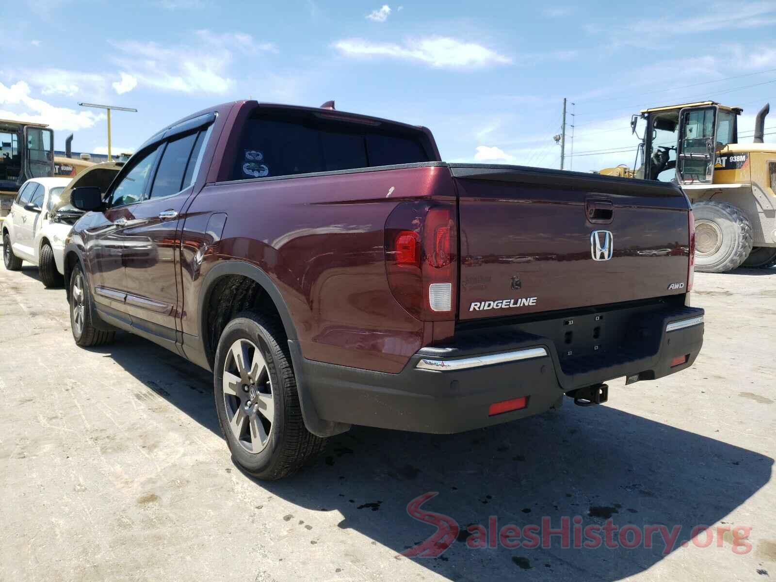 5FPYK3F70KB023082 2019 HONDA RIDGELINE