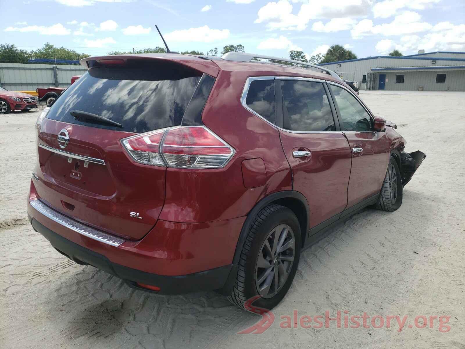 5N1AT2MT8GC740234 2016 NISSAN ROGUE