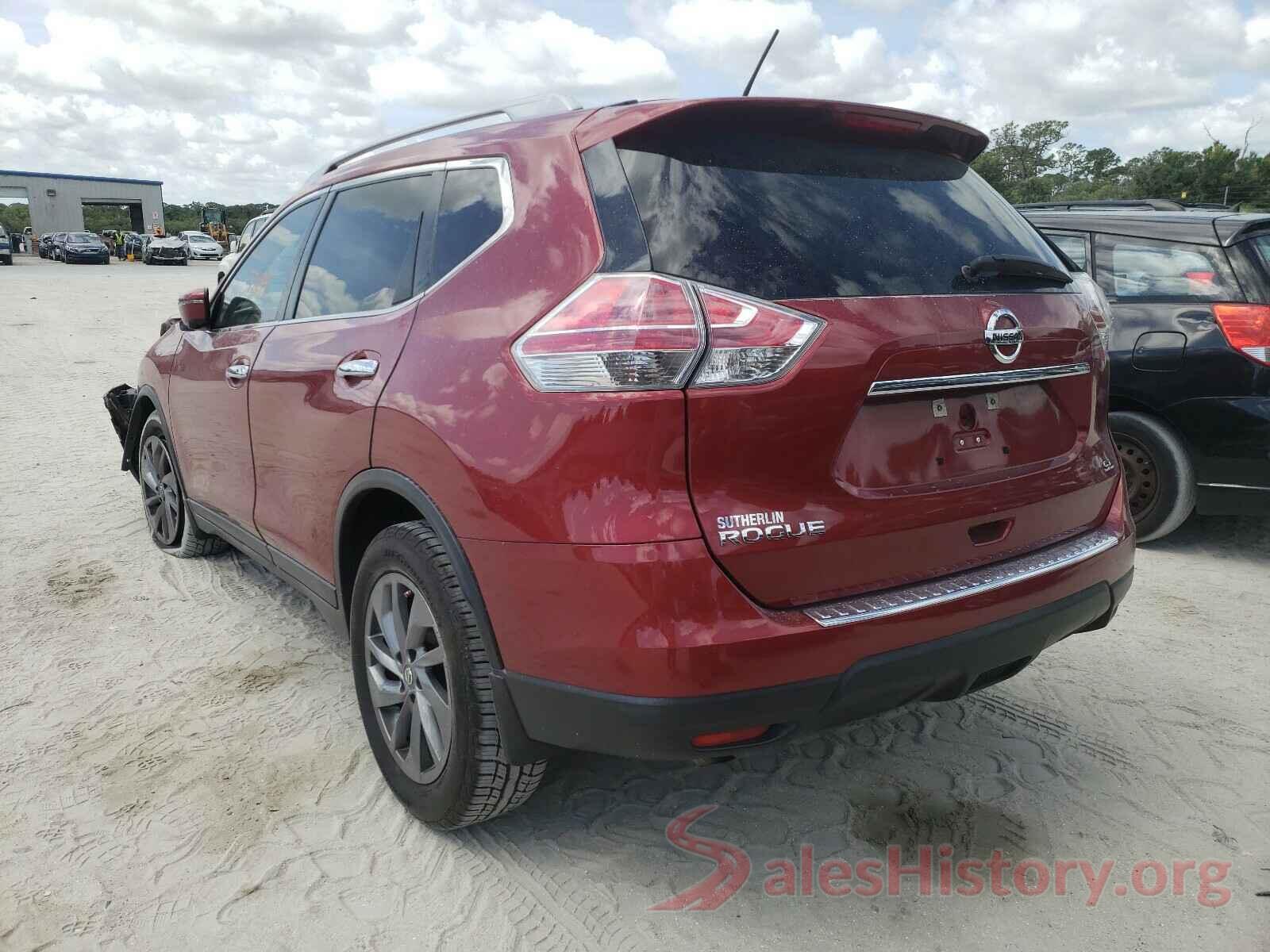 5N1AT2MT8GC740234 2016 NISSAN ROGUE