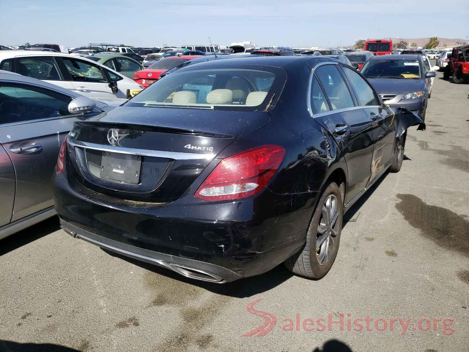 55SWF4KBXHU213936 2017 MERCEDES-BENZ C CLASS