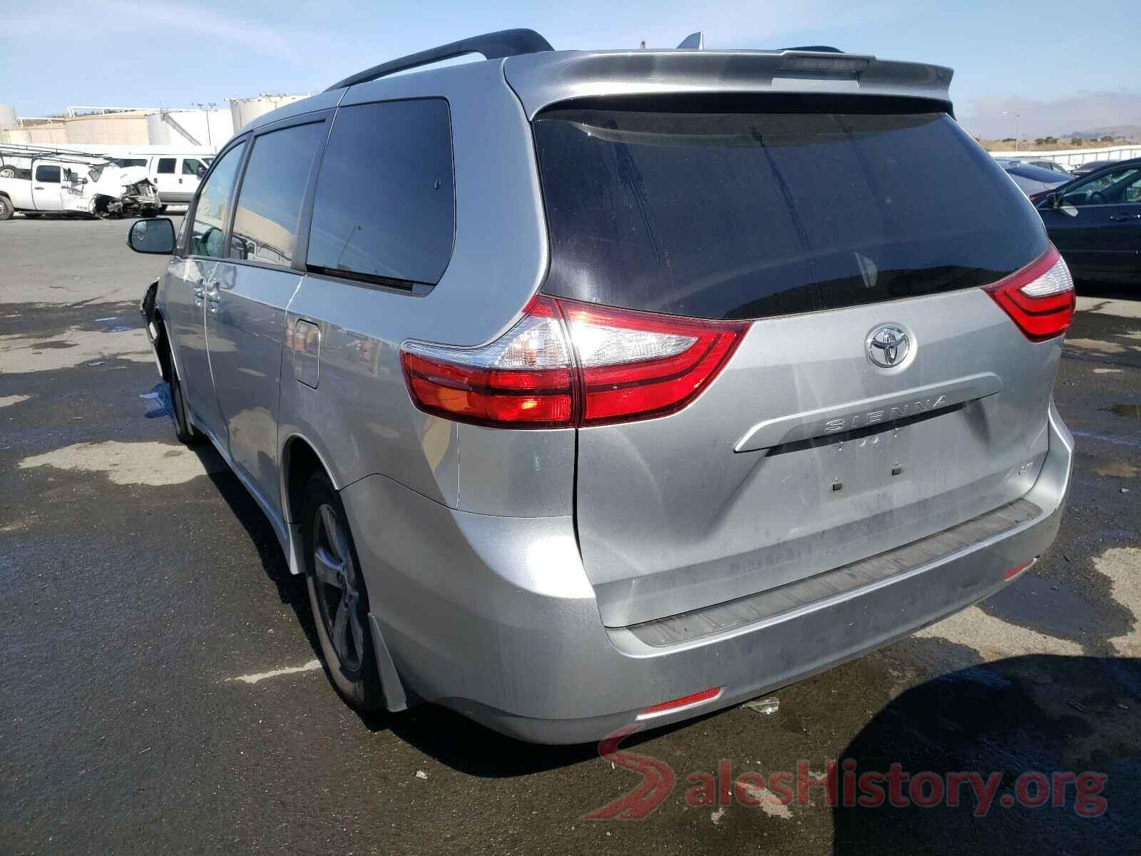 5TDKZ3DC5KS976232 2019 TOYOTA SIENNA