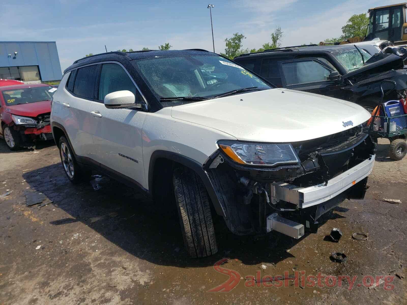 3C4NJDCB3KT647053 2019 JEEP COMPASS