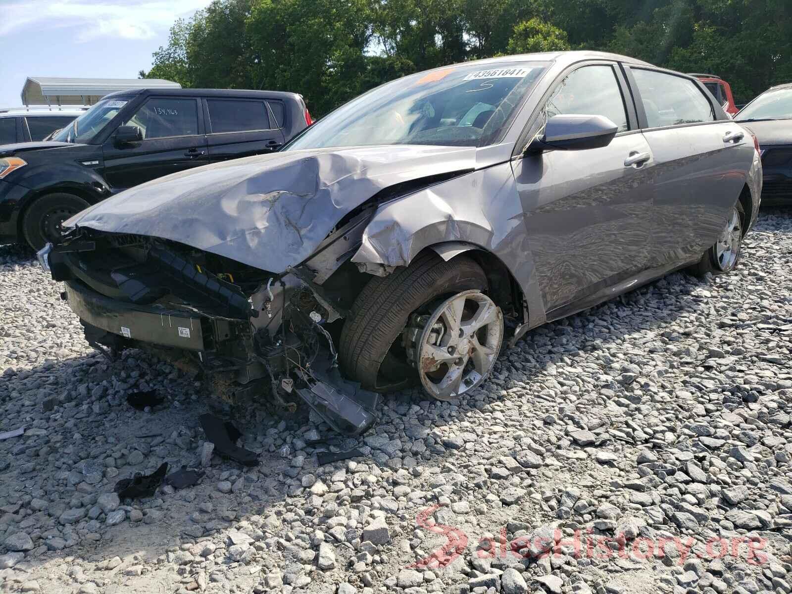 KMHLL4AG0MU071832 2021 HYUNDAI ELANTRA