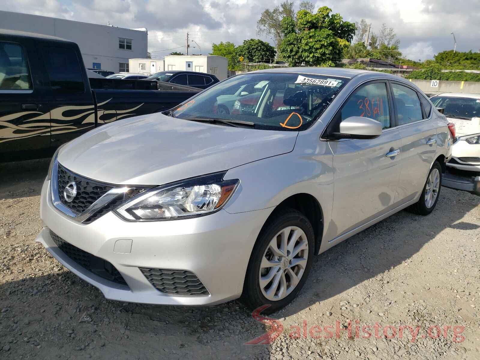 3N1AB7AP7KY313514 2019 NISSAN SENTRA