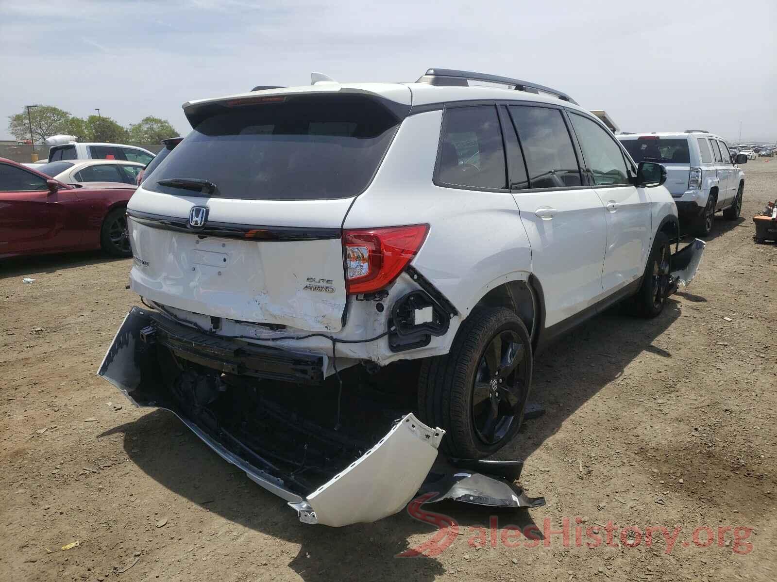 5FNYF8H05KB001489 2019 HONDA PASSPORT