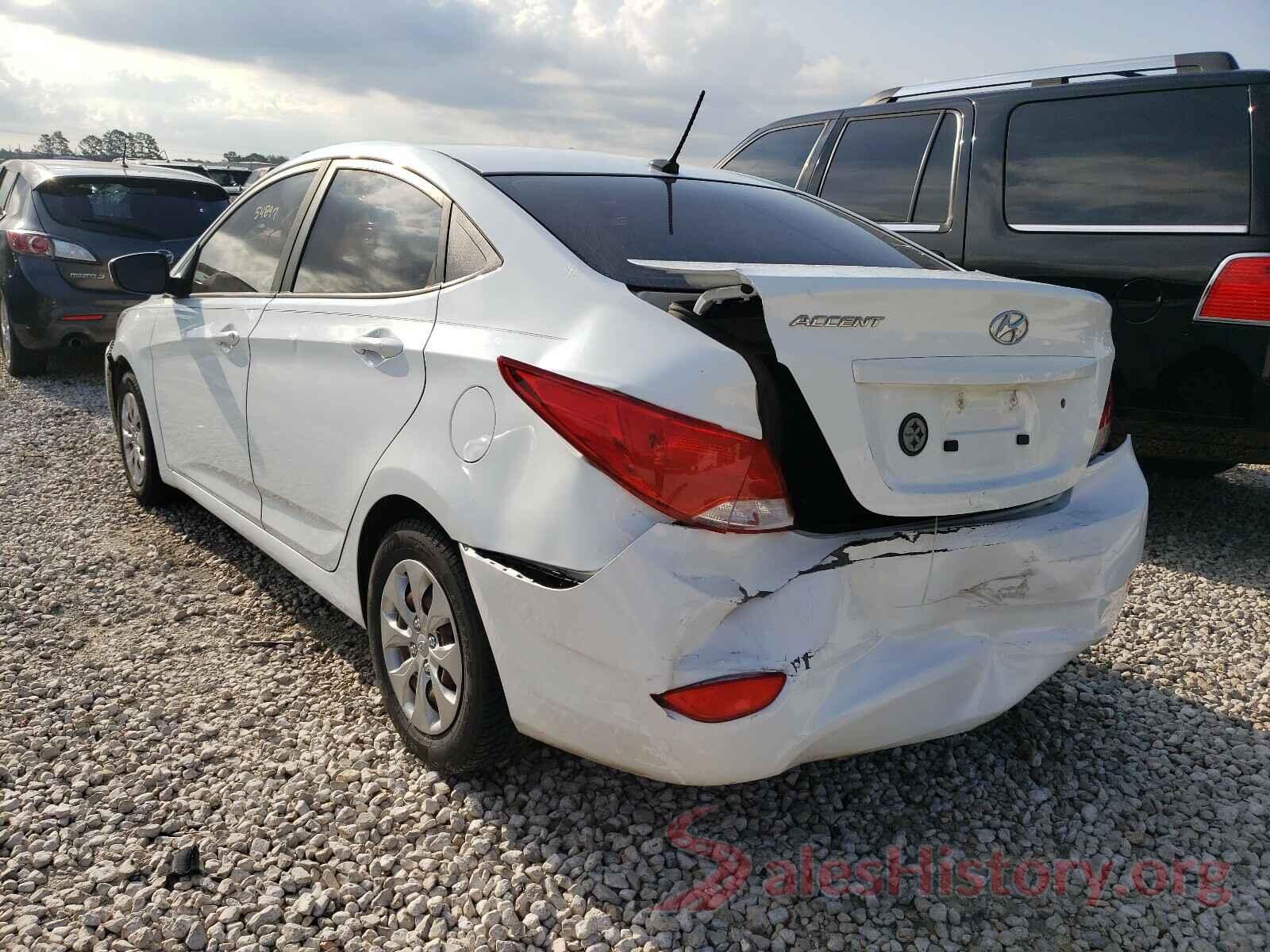 KMHCT4AE6GU123418 2016 HYUNDAI ACCENT